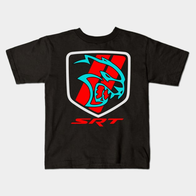 Hellcat SRT Kids T-Shirt by BlueRoller